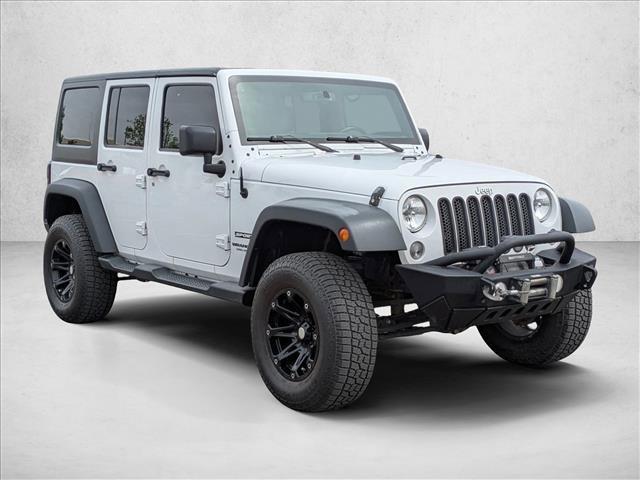used 2016 Jeep Wrangler Unlimited car, priced at $17,488