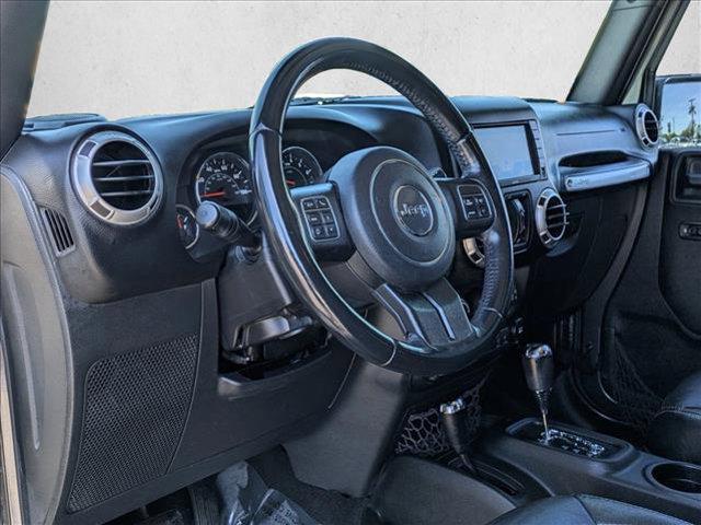 used 2017 Jeep Wrangler Unlimited car, priced at $17,880