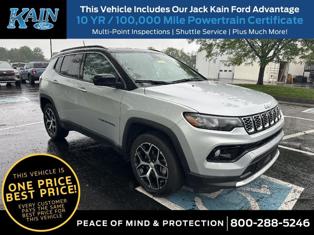 used 2024 Jeep Compass car, priced at $26,000