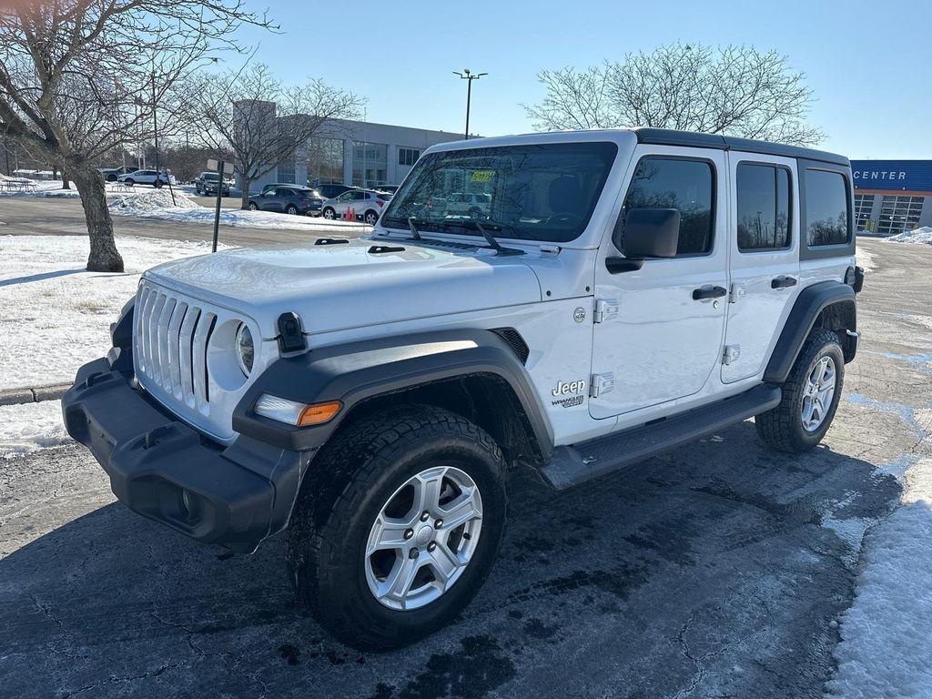 used 2021 Jeep Wrangler Unlimited car, priced at $20,000