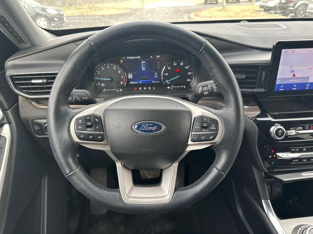 used 2023 Ford Explorer car, priced at $34,500
