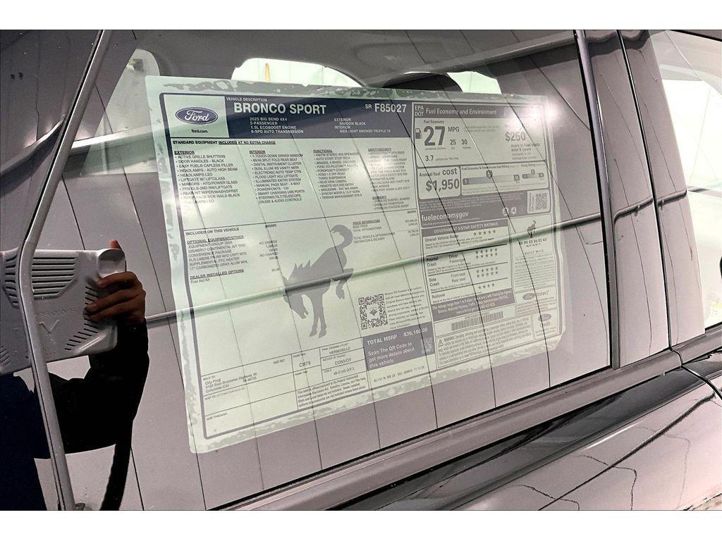 new 2025 Ford Bronco Sport car, priced at $31,798