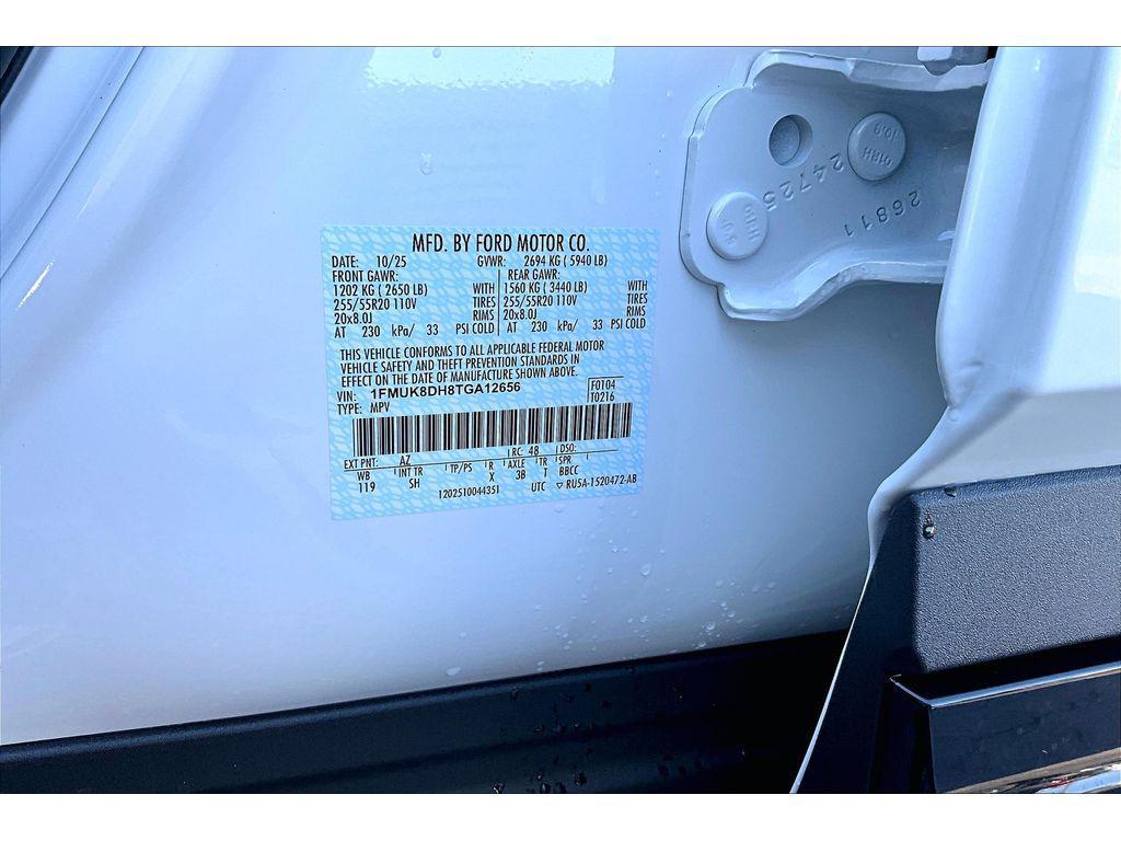 new 2026 Ford Explorer car, priced at $49,590