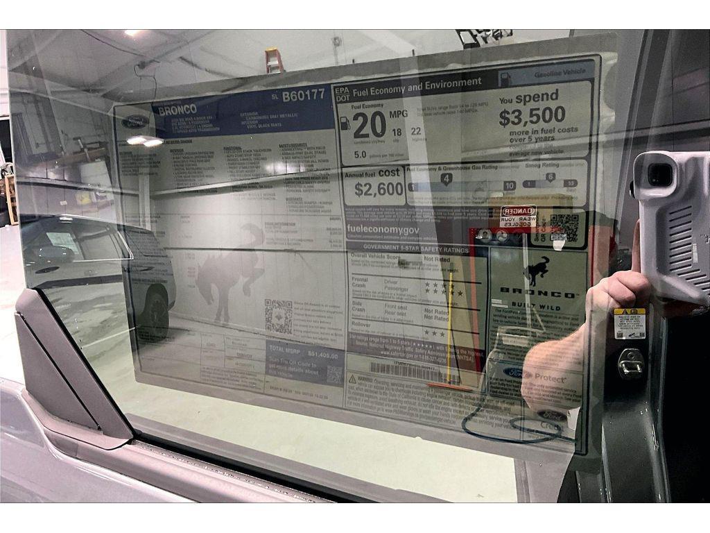 new 2025 Ford Bronco car, priced at $45,636