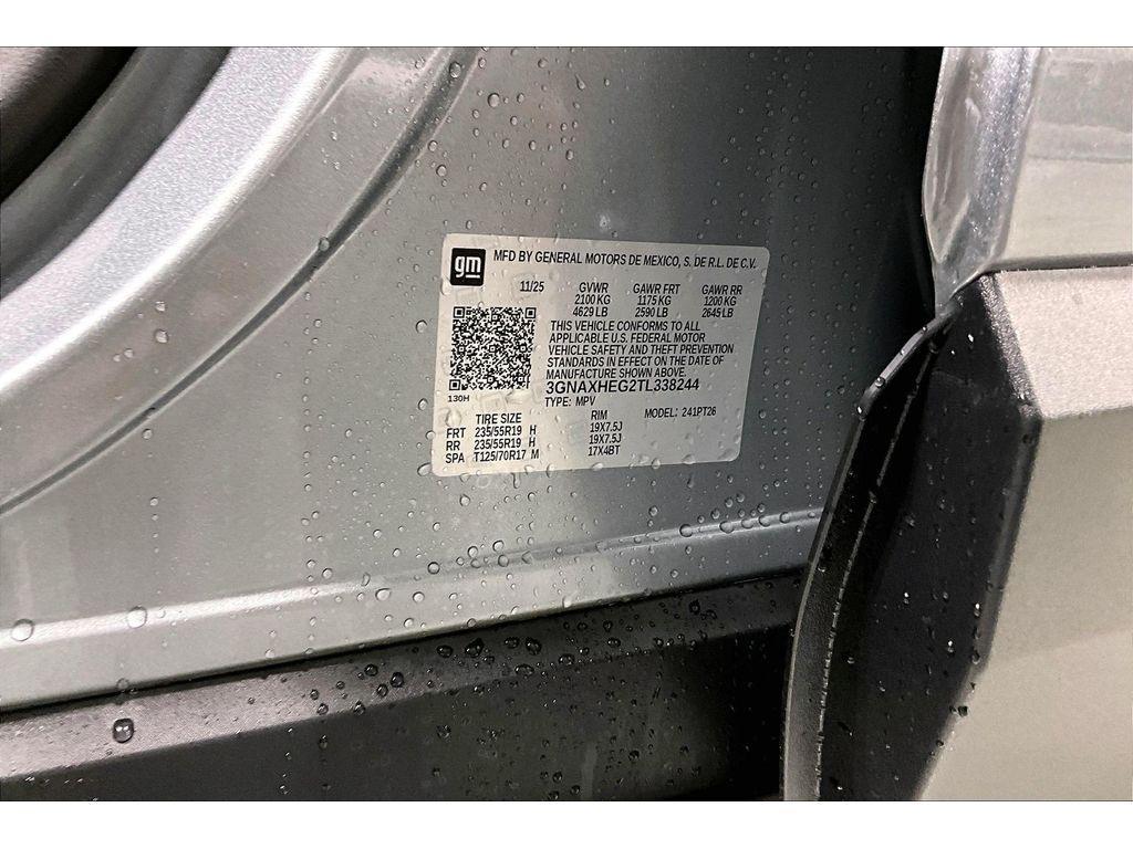 new 2026 Chevrolet Equinox car, priced at $30,783