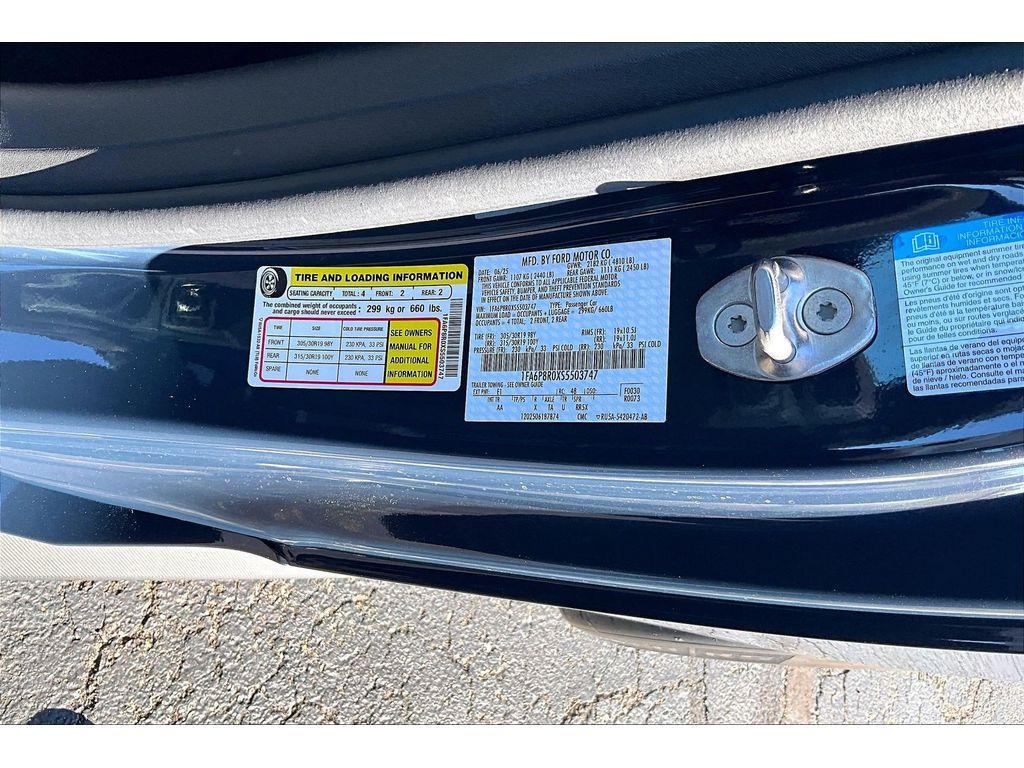 new 2025 Ford Mustang car, priced at $80,787