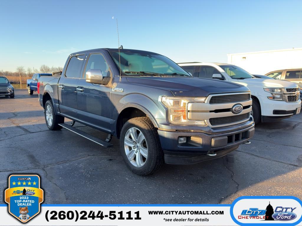 used 2018 Ford F-150 car, priced at $28,877