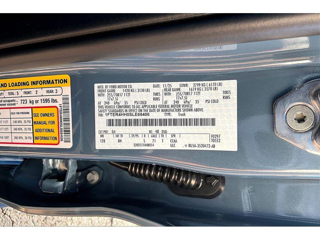 new 2025 Ford Ranger car, priced at $40,135