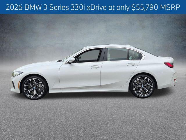 new 2026 BMW 330 car, priced at $55,919