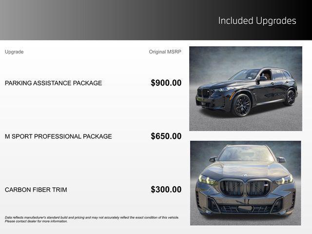 new 2026 BMW X5 car, priced at $104,979