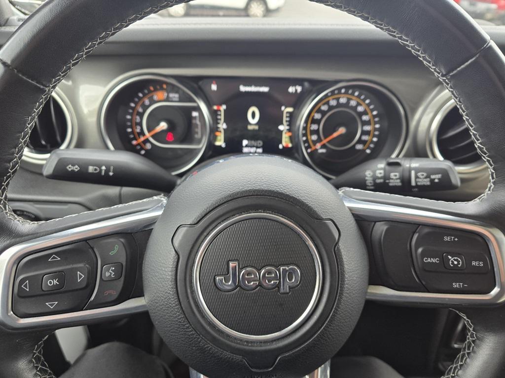 used 2021 Jeep Wrangler Unlimited car, priced at $30,737