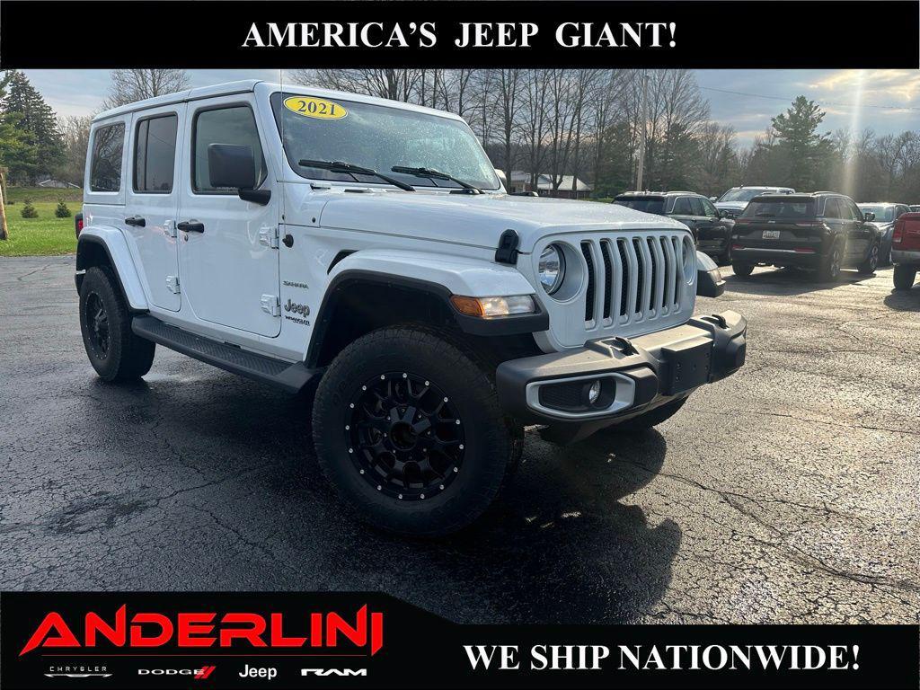 used 2021 Jeep Wrangler Unlimited car, priced at $27,971