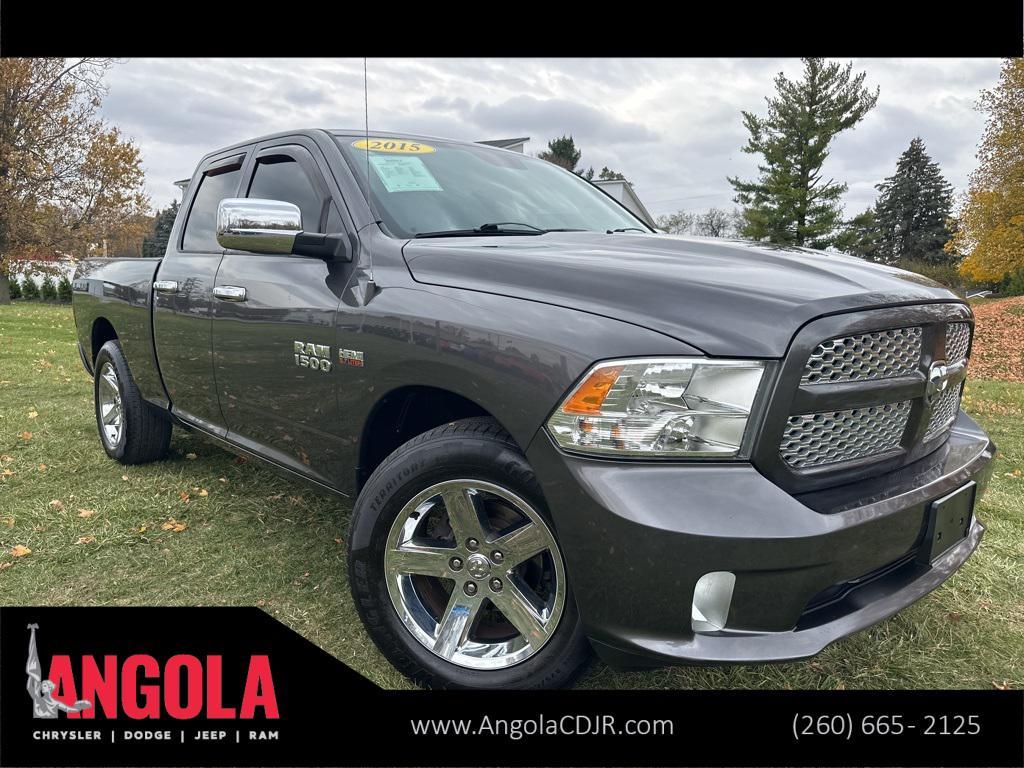 used 2015 Ram 1500 car, priced at $17,089