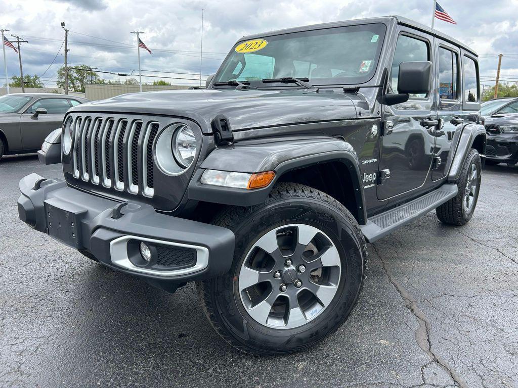 used 2023 Jeep Wrangler car, priced at $34,572