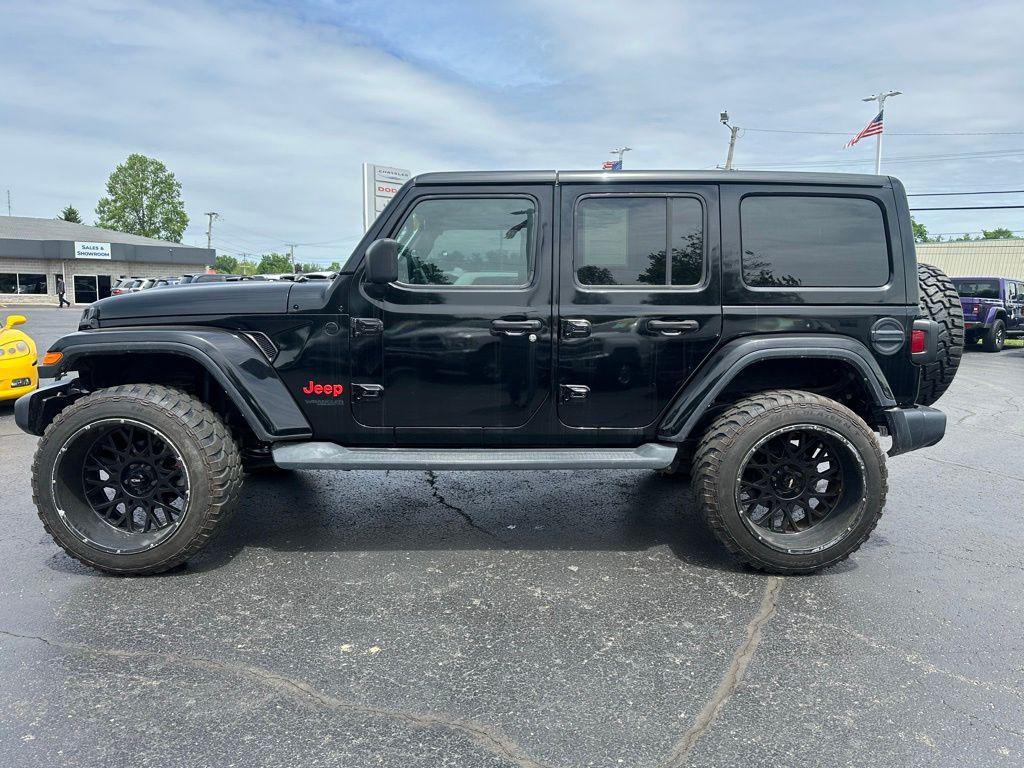 used 2021 Jeep Wrangler Unlimited car, priced at $29,971