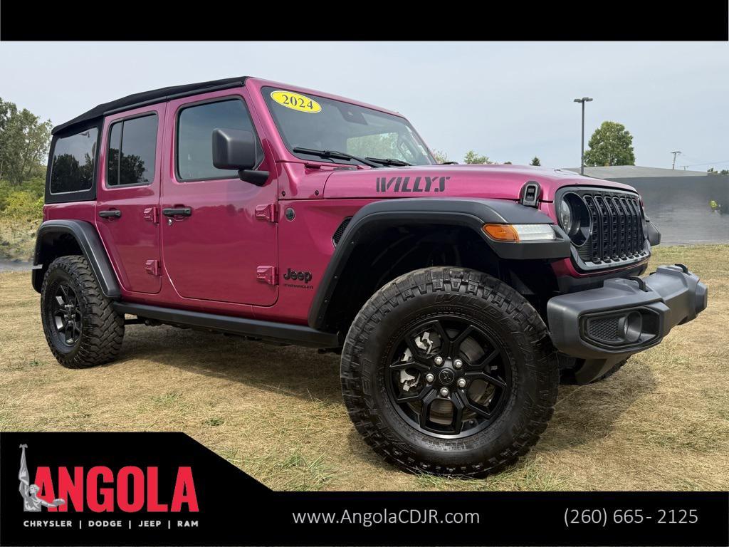 used 2024 Jeep Wrangler car, priced at $43,745