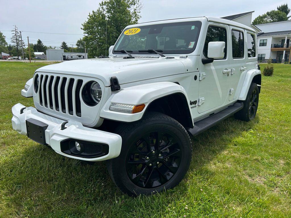 used 2021 Jeep Wrangler Unlimited car, priced at $34,971