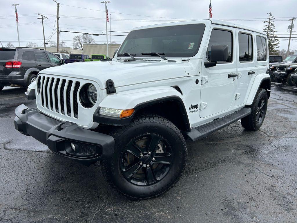 used 2022 Jeep Wrangler Unlimited car, priced at $26,971