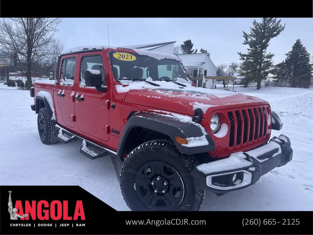 used 2023 Jeep Gladiator car, priced at $30,941