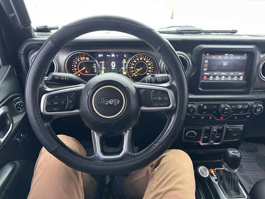 used 2020 Jeep Wrangler Unlimited car, priced at $26,384