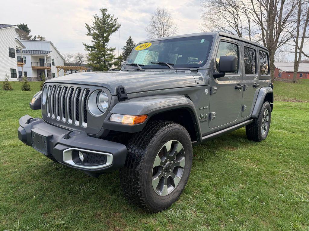 used 2021 Jeep Wrangler Unlimited car, priced at $28,771