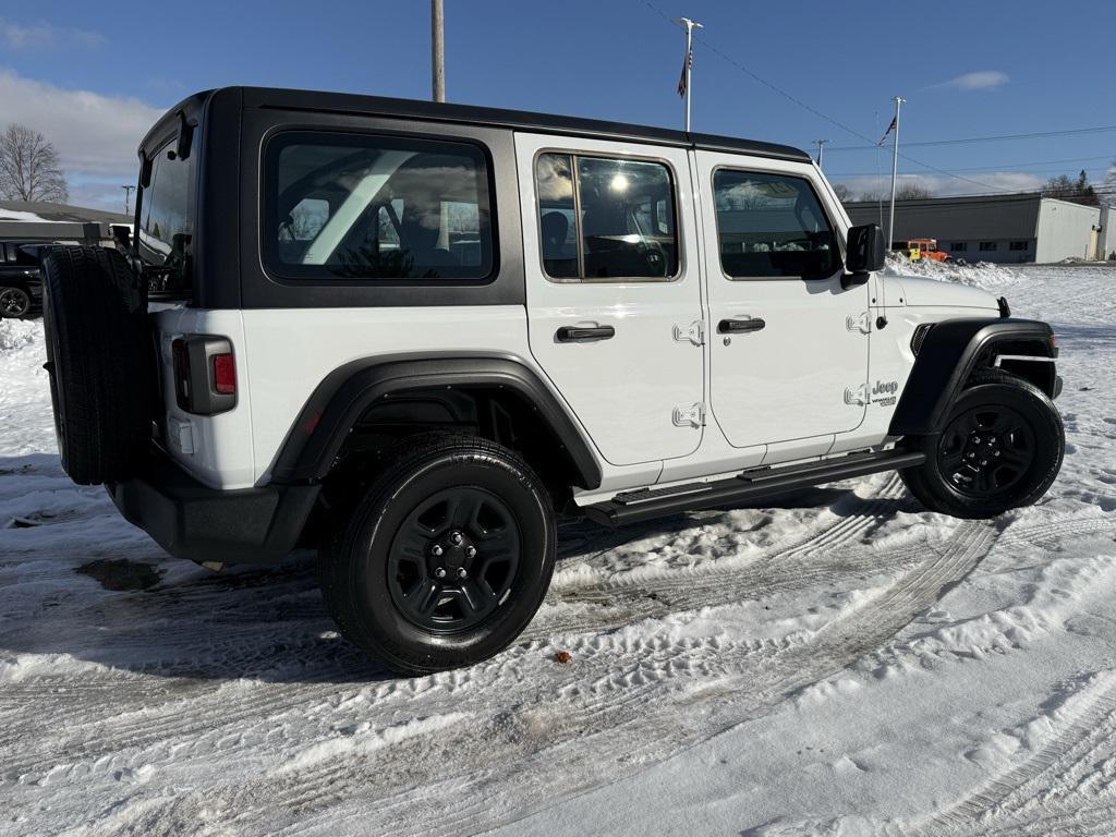 used 2021 Jeep Wrangler Unlimited car, priced at $24,852