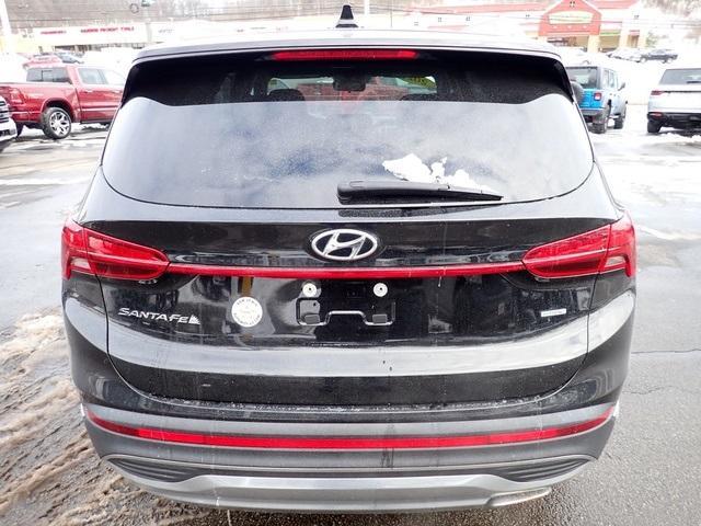 used 2021 Hyundai Santa Fe car, priced at $17,995