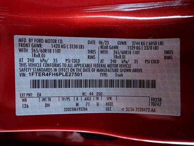 used 2023 Ford Ranger car, priced at $34,295