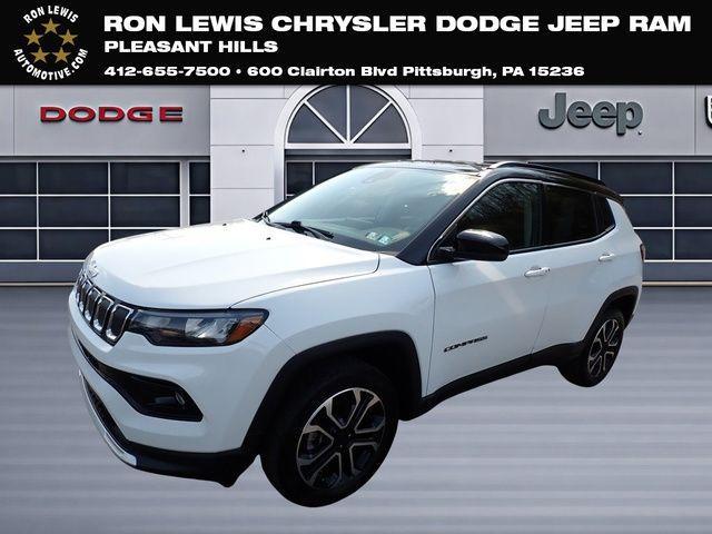 used 2022 Jeep Compass car, priced at $23,995