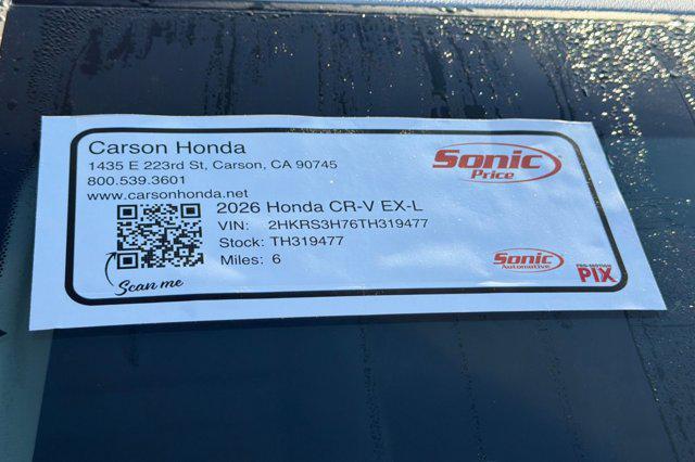 new 2026 Honda CR-V car, priced at $36,181