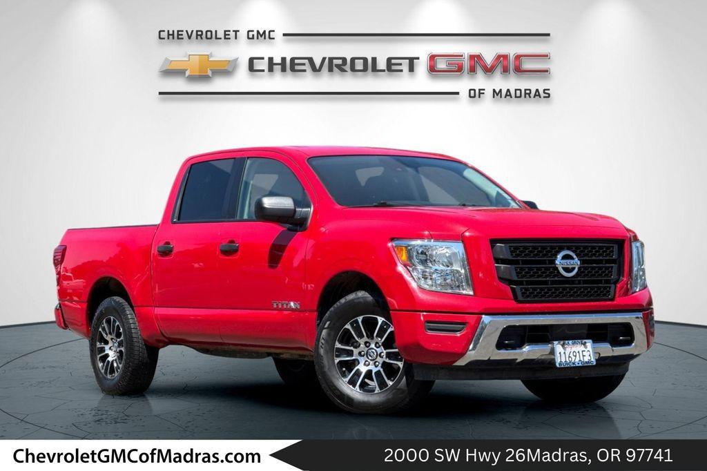 used 2022 Nissan Titan car, priced at $29,900