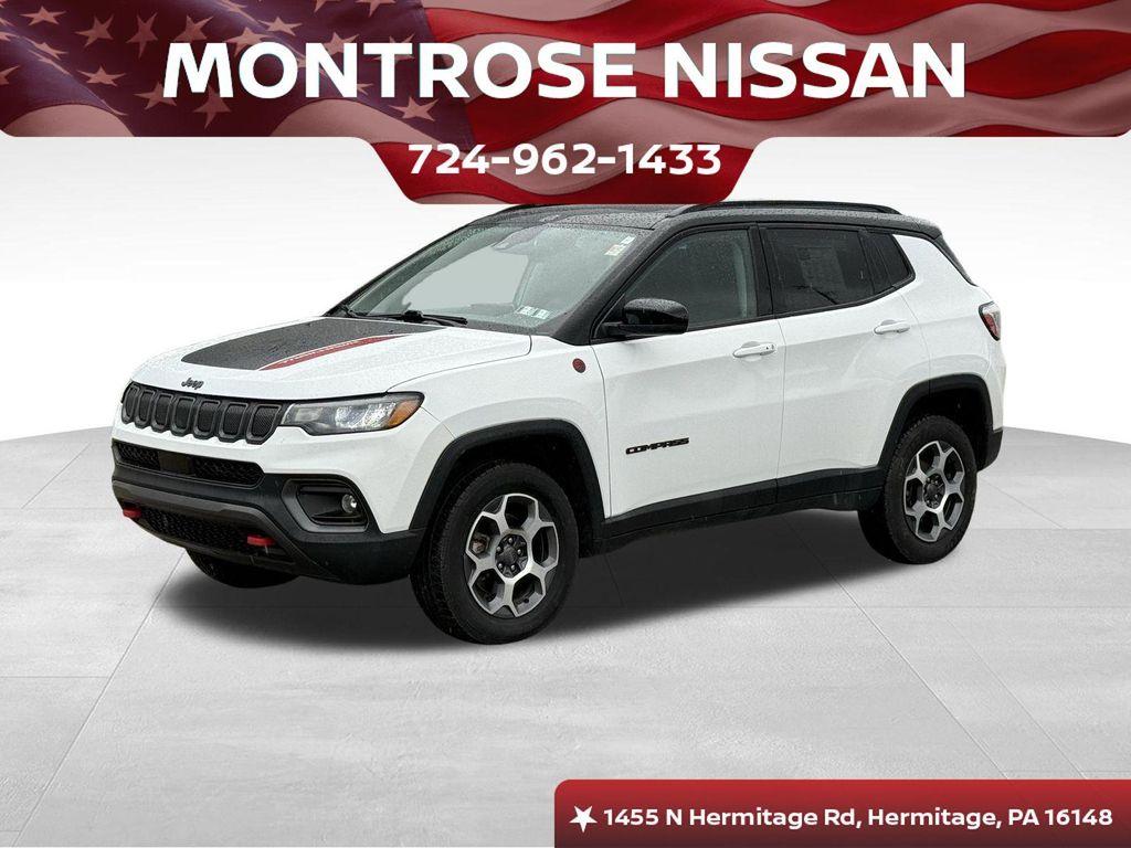 used 2022 Jeep Compass car, priced at $20,297