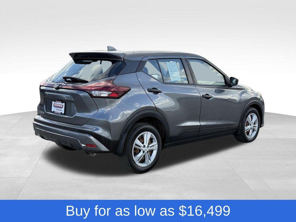 used 2023 Nissan Kicks car, priced at $16,499