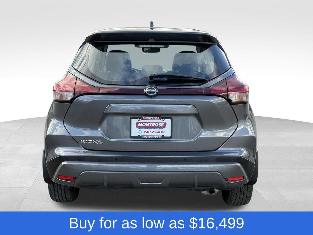 used 2023 Nissan Kicks car, priced at $16,499