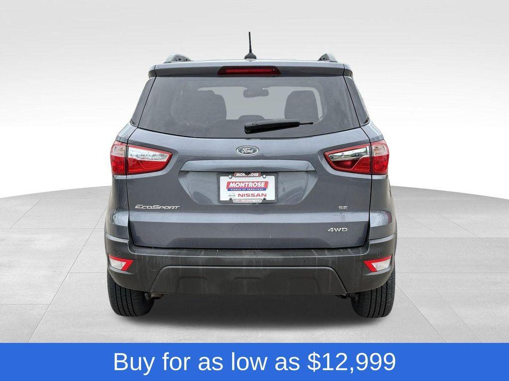 used 2018 Ford EcoSport car, priced at $12,999