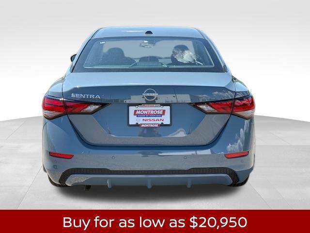 new 2025 Nissan Sentra car, priced at $20,950