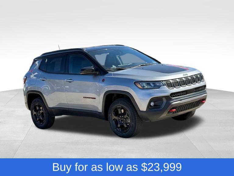 used 2024 Jeep Compass car, priced at $23,999