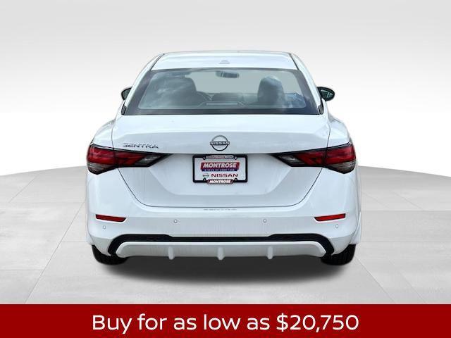 new 2025 Nissan Sentra car, priced at $20,750