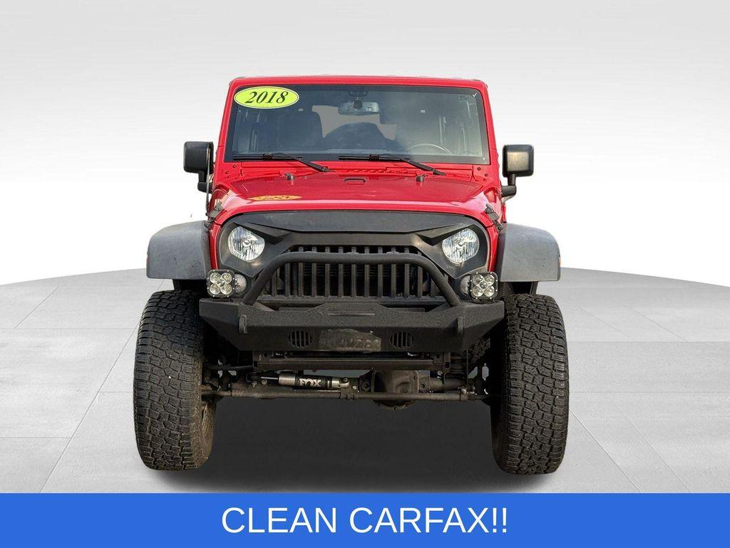 used 2018 Jeep Wrangler JK Unlimited car, priced at $21,999
