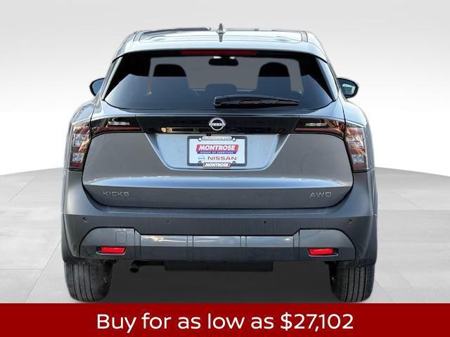 new 2026 Nissan Kicks car, priced at $25,602