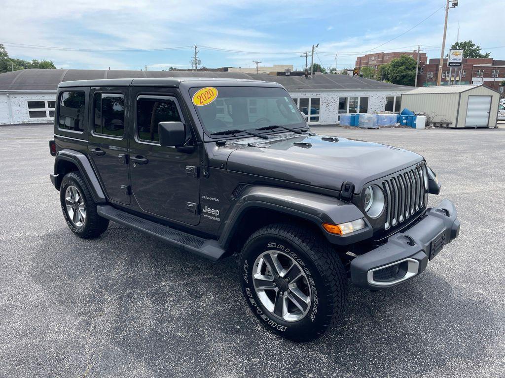 used 2020 Jeep Wrangler Unlimited car, priced at $29,121