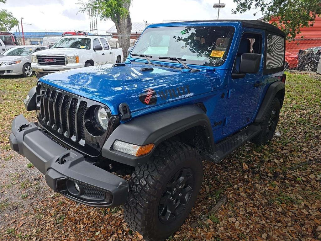 used 2021 Jeep Wrangler car, priced at $30,988