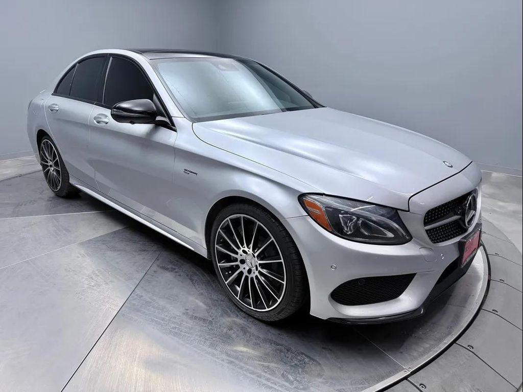 used 2017 Mercedes-Benz AMG C 43 car, priced at $18,695