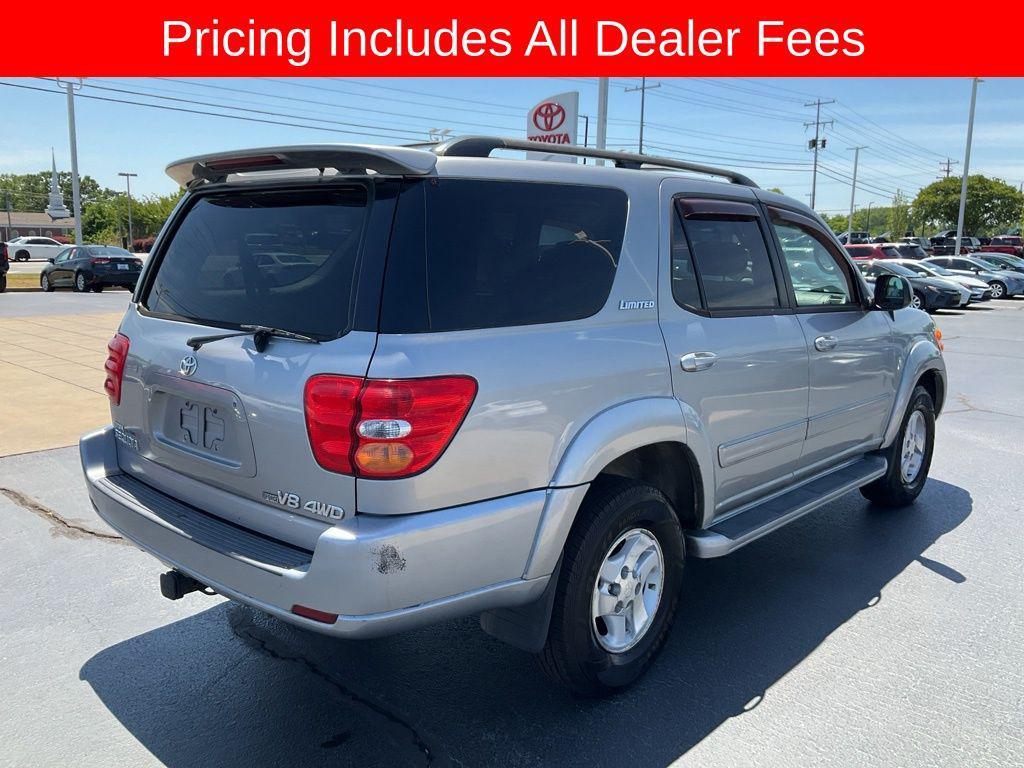 used 2002 Toyota Sequoia car, priced at $8,996