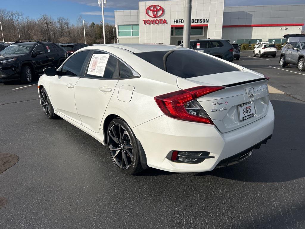 used 2019 Honda Civic car, priced at $19,512