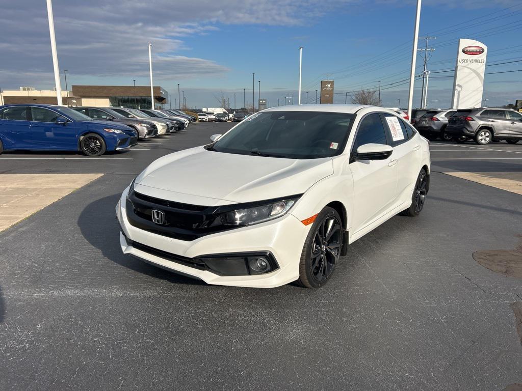 used 2019 Honda Civic car, priced at $19,512