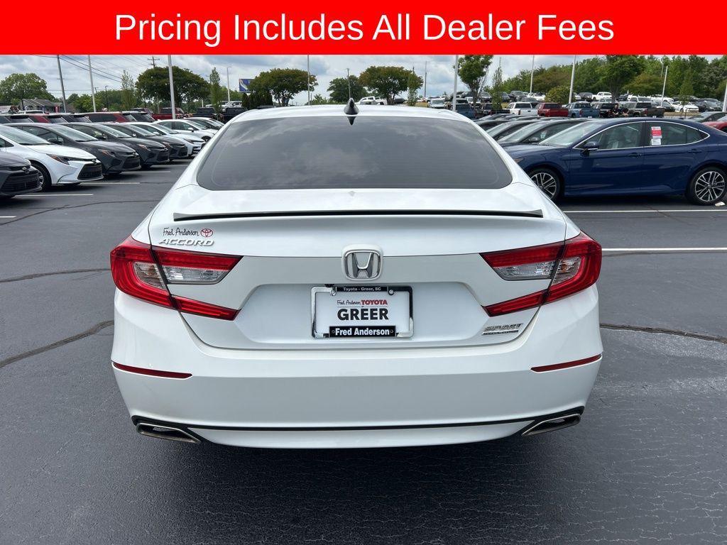 used 2022 Honda Accord car, priced at $26,998