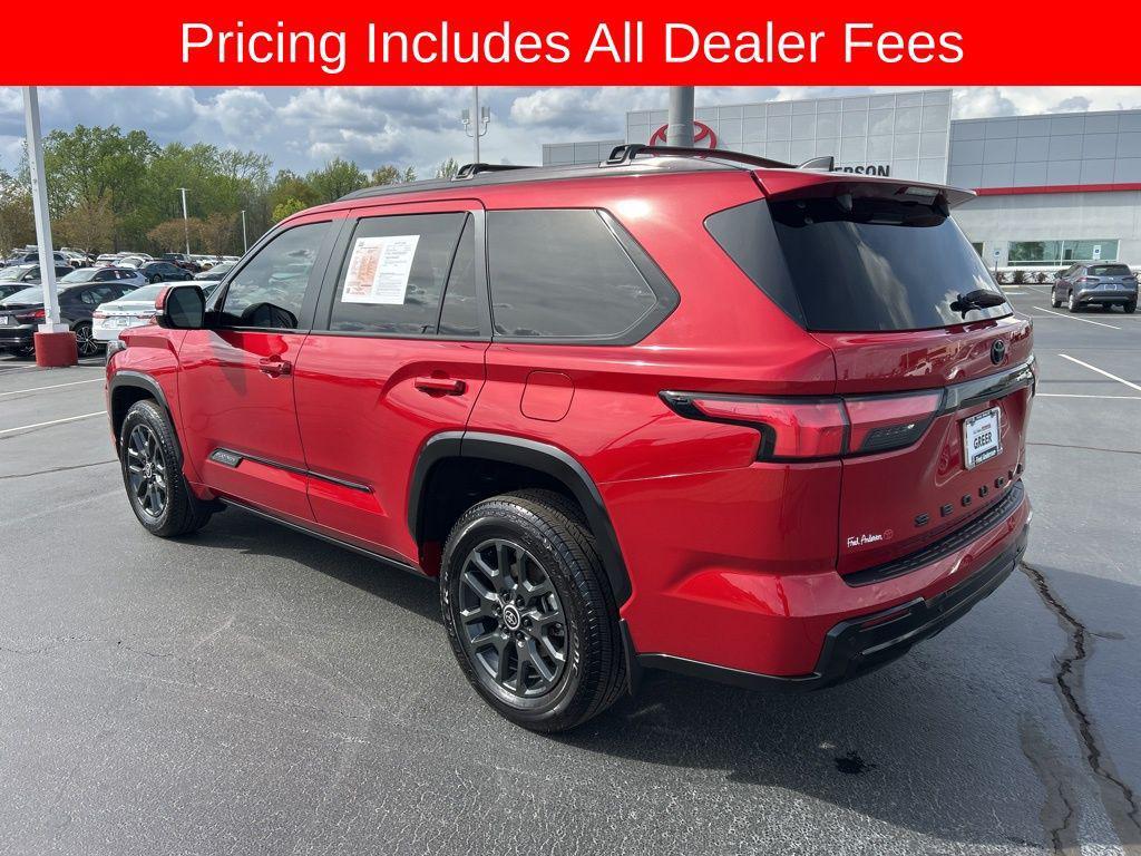used 2024 Toyota Sequoia car, priced at $71,564