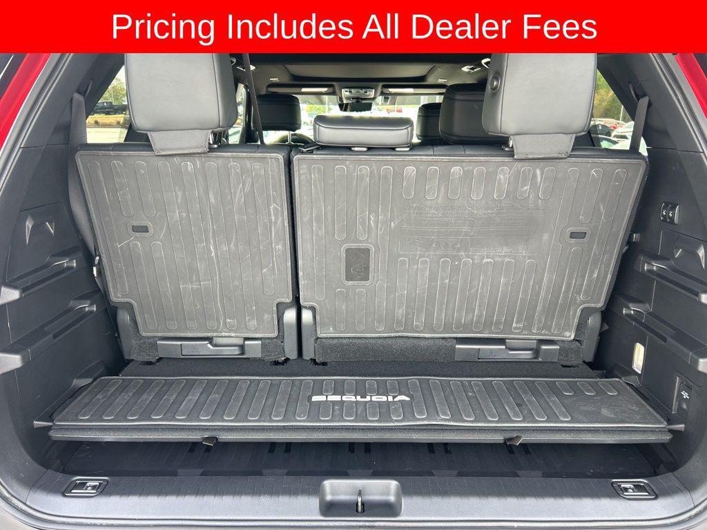 used 2024 Toyota Sequoia car, priced at $71,564