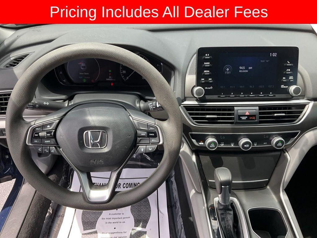 used 2020 Honda Accord car, priced at $21,189